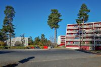 Terrasseblokker i Vevelstadåsen på Langhus. Foto: Leif-Harald Ruud (2021)