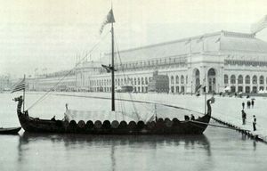 Viking, replica of the Gokstad Viking ship, at the Chicago World Fair 1893.jpg