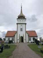 Vinger kirke. Foto: Oskar Aanmoen (2025).