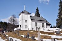 Øyfjell kyrkje. Foto: Roy Olsen (2023).