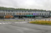 Vinterbro senter sto ferdig i 1995. Foto: Leif-Harald Ruud (2022).