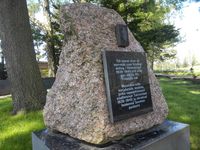 Minnesmerke over nordmennene som falt i Vinterkrigen, Sandudden begravningsplats i Helsingfors. Foto: Trond Nygård (2015)