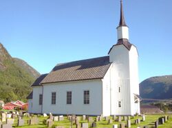 Vistdal kirke fra 1869