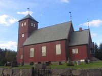 Vivestad kirke i Re kommune i Vestfold, innviet 1914. Foto: Stig Rune Pedersen