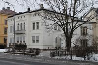 Hovedkontor 1945-1960, i Wergelandsveien 25 i Oslo. Foto: Chris Nyborg (2013).