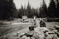 Westlie, Hjellum - Letjenna, Elverum - 1964. Elida, Modolf. Foto: Annar Westlie