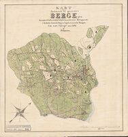 Utskiftingskart innmark 1896.